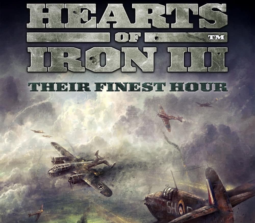 Hearts of Iron III – Their Finest Hour DLC Steam CD Key