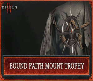 Diablo IV - Bound Faith Mount Trophy DLC US Battle.net CD Key