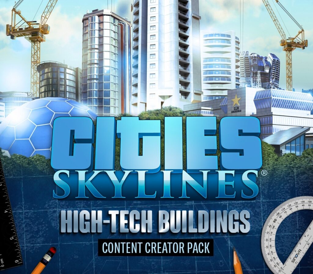 Cities: Skylines – Content Creator Pack: High-Tech Buildings DLC US Steam CD Key
