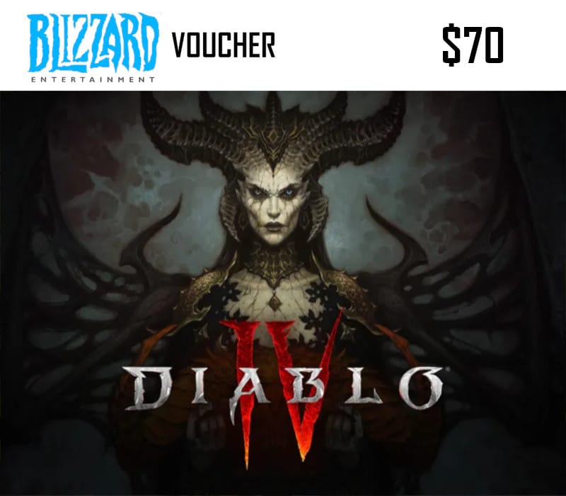 Diablo IV Blizzard $70 US Battle.net Gift Card